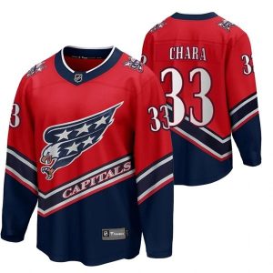 Washington Capitals Trikot Zdeno Chara 33 2022 Reverse Retro Rot Authentic